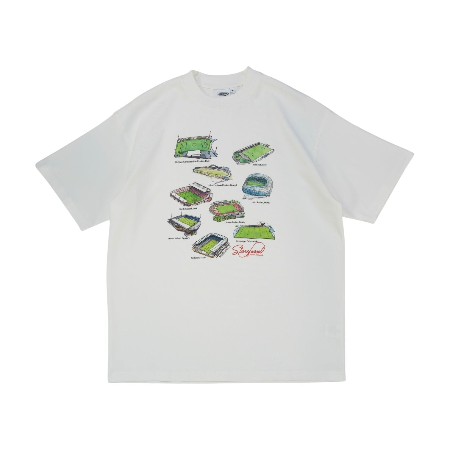 Irish Stadiums T-Shirt (White)