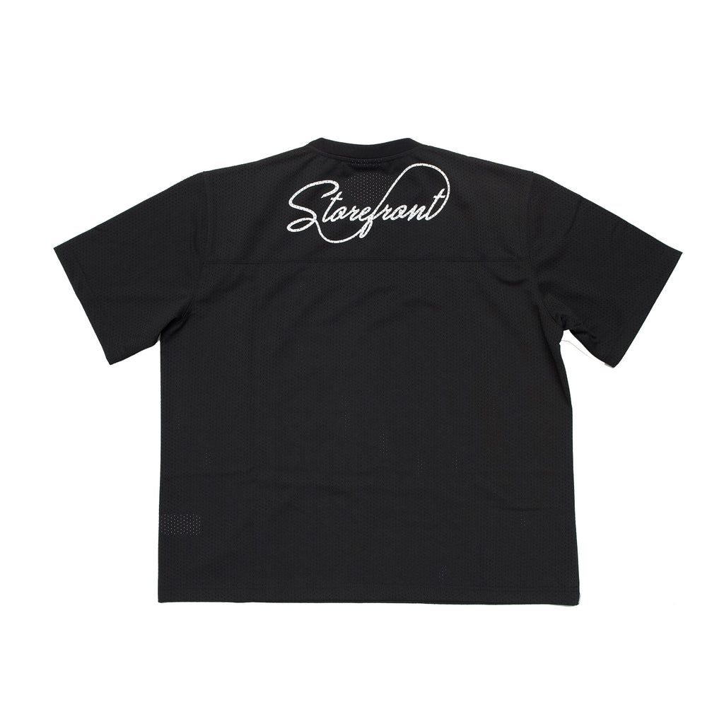 Script Mesh Jersey (Black)