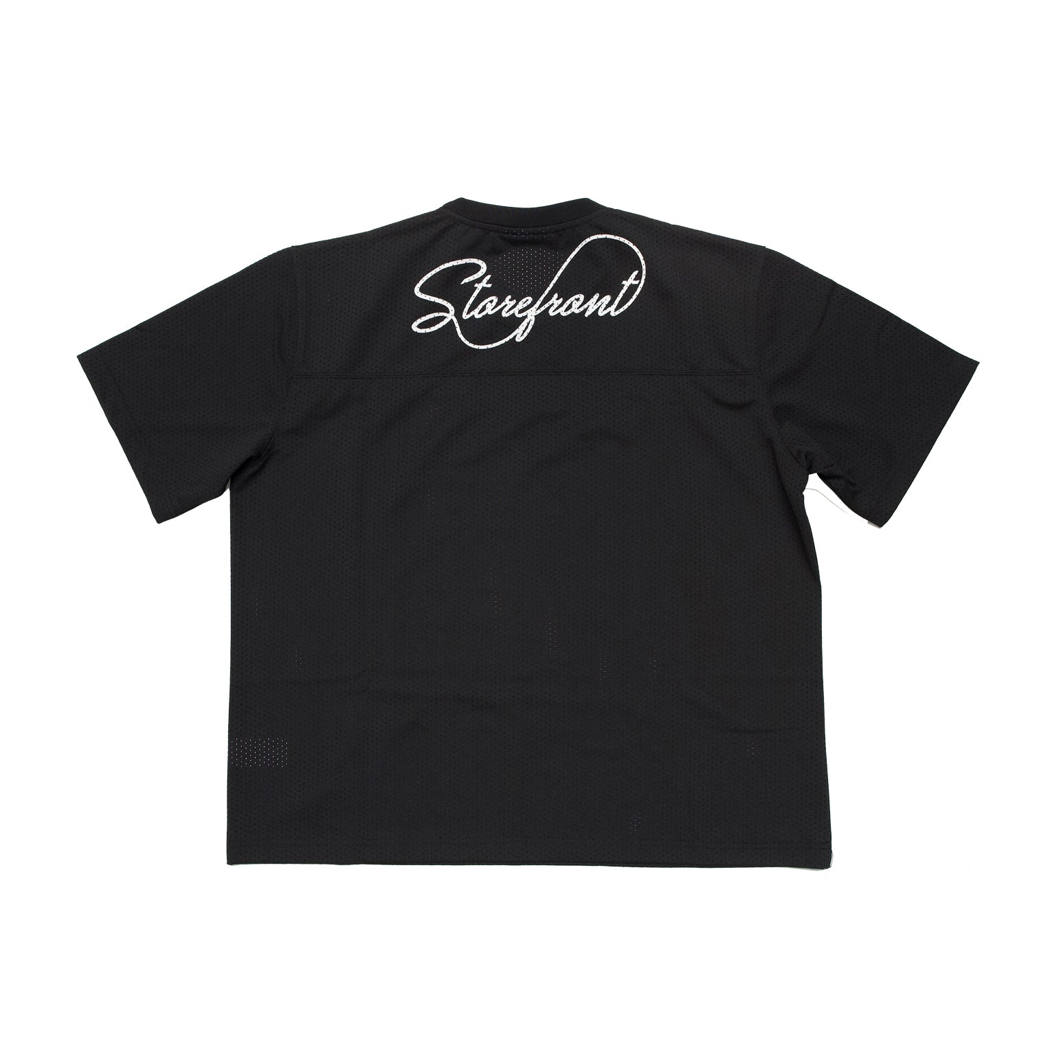 Script Mesh Jersey (Black)