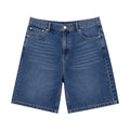 Chainstitch Denim Short (Mid Blue)