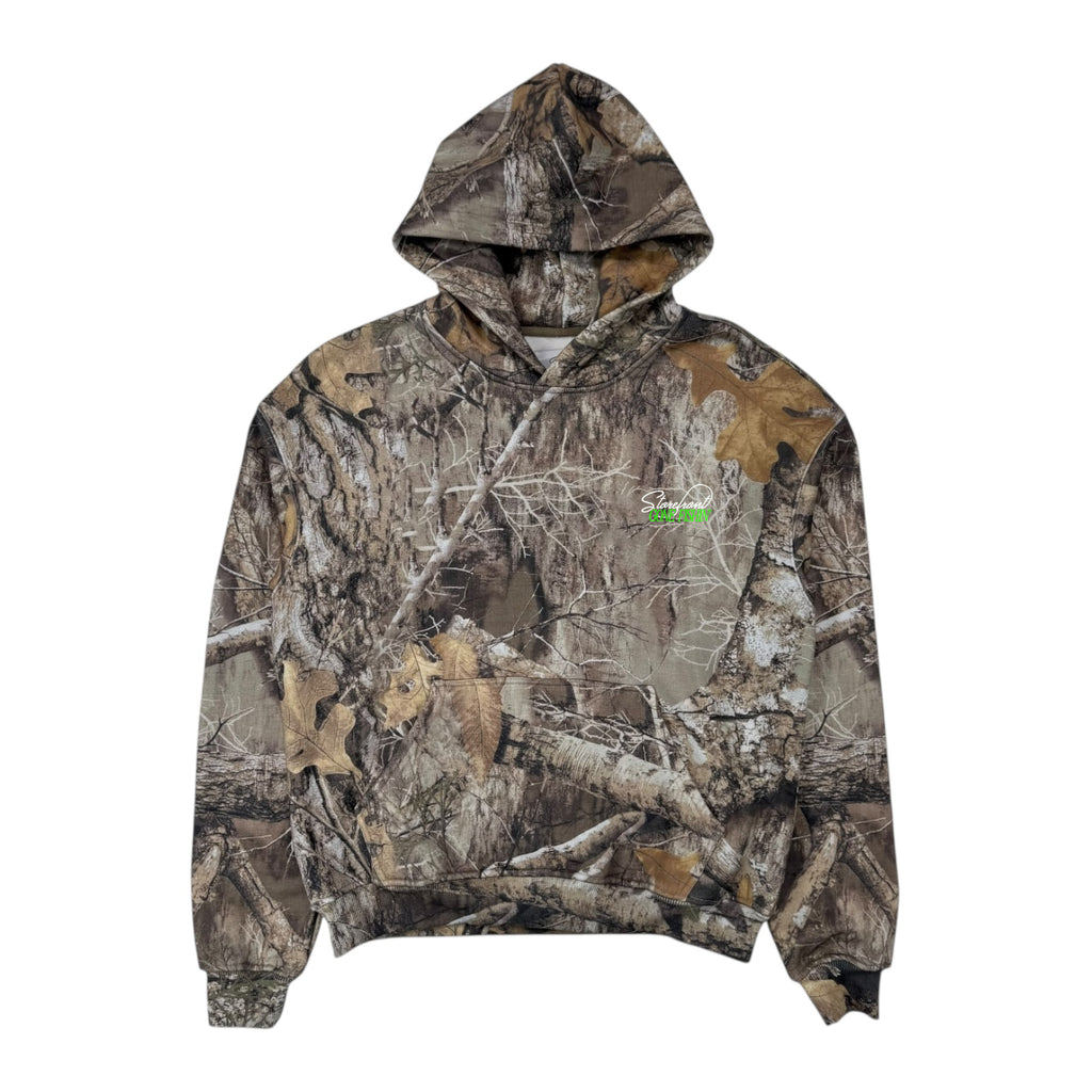 Gone Fishin' Hoodie (Tree Camo)