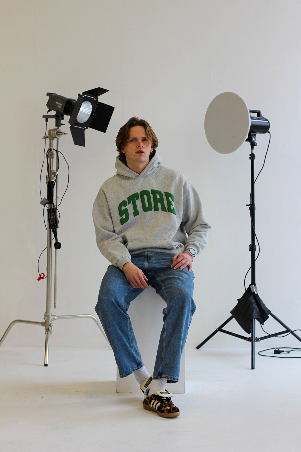 Store Heavyweight Hoodies (Grey)