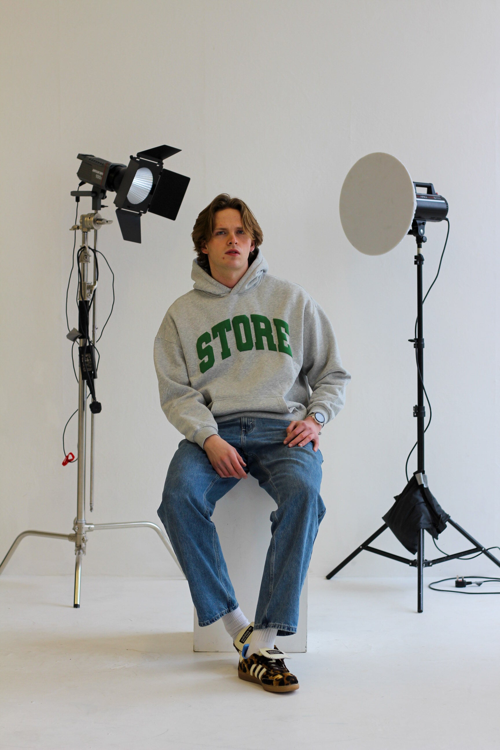 Store Heavyweight Hoodies (Grey)