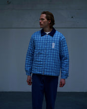 Load image into Gallery viewer, ‘Star’ Lined Flannel Overshirt (Opal Blue)
