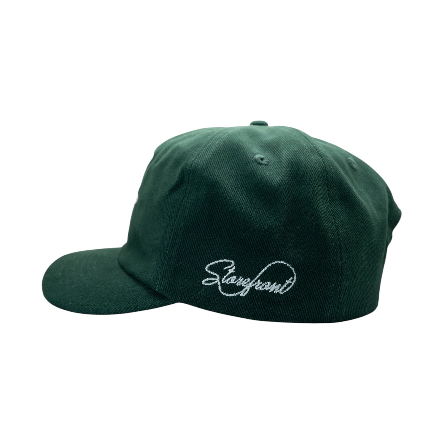 Monogram Canvas Cap (Forrest Green)