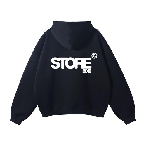 'Team' hoodie (Black)