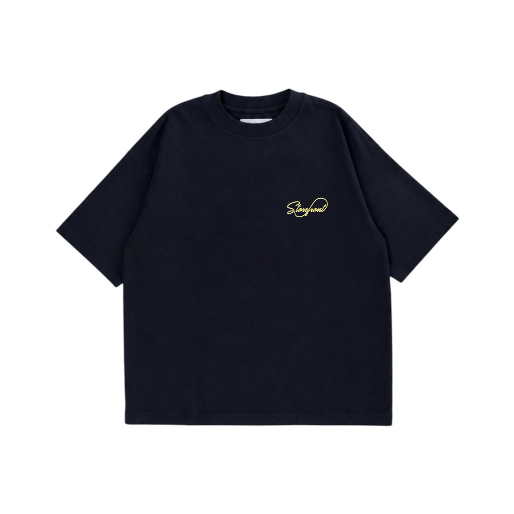 Vintage Script T-Shirt (Washed Black)