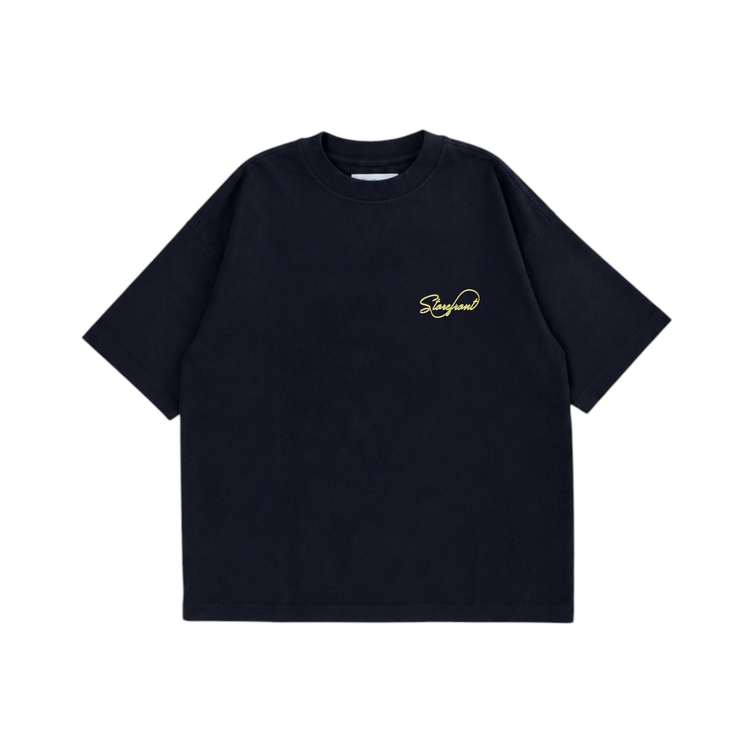 Vintage Script T-Shirt (Washed Black)