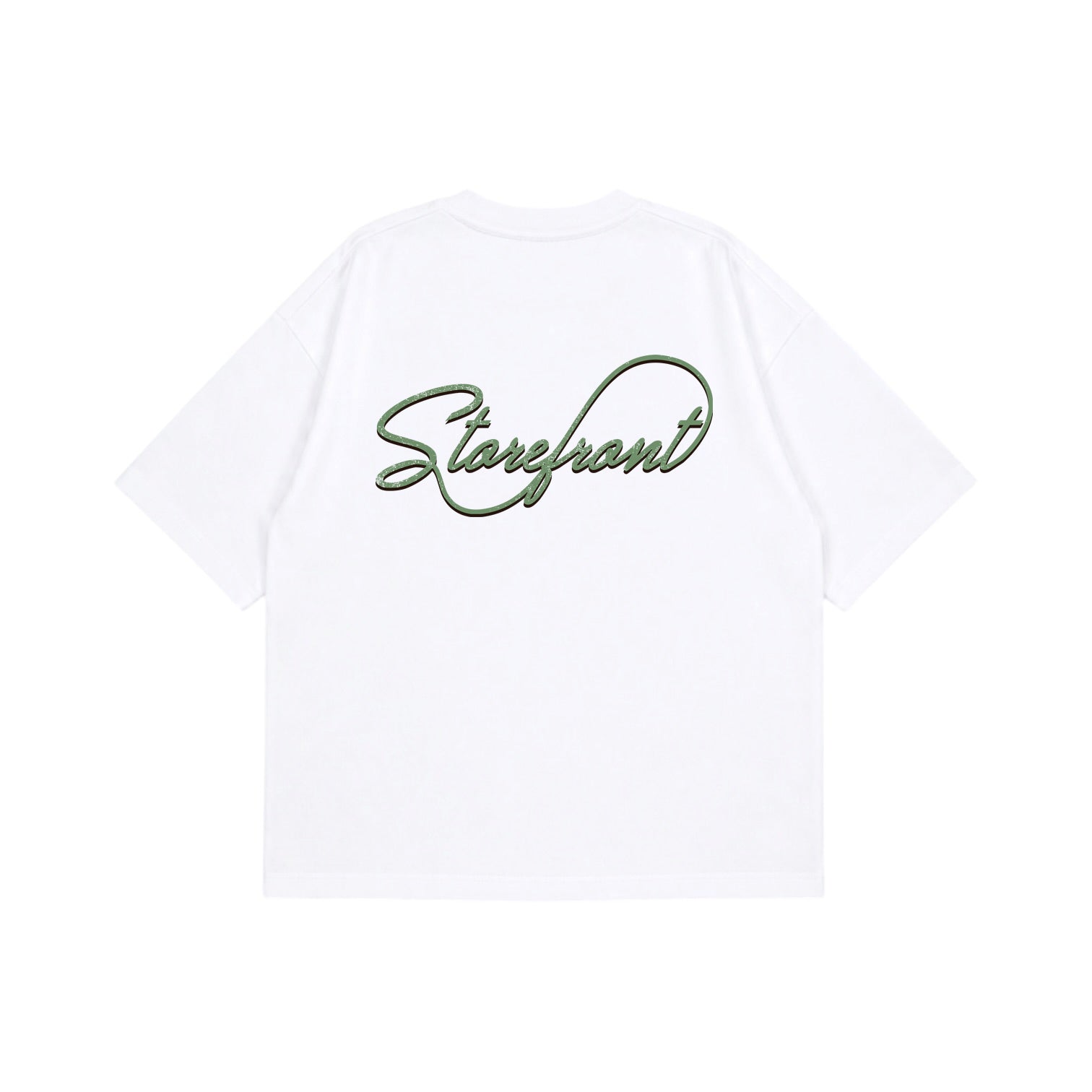 Vintage Script T-Shirt (Washed White)