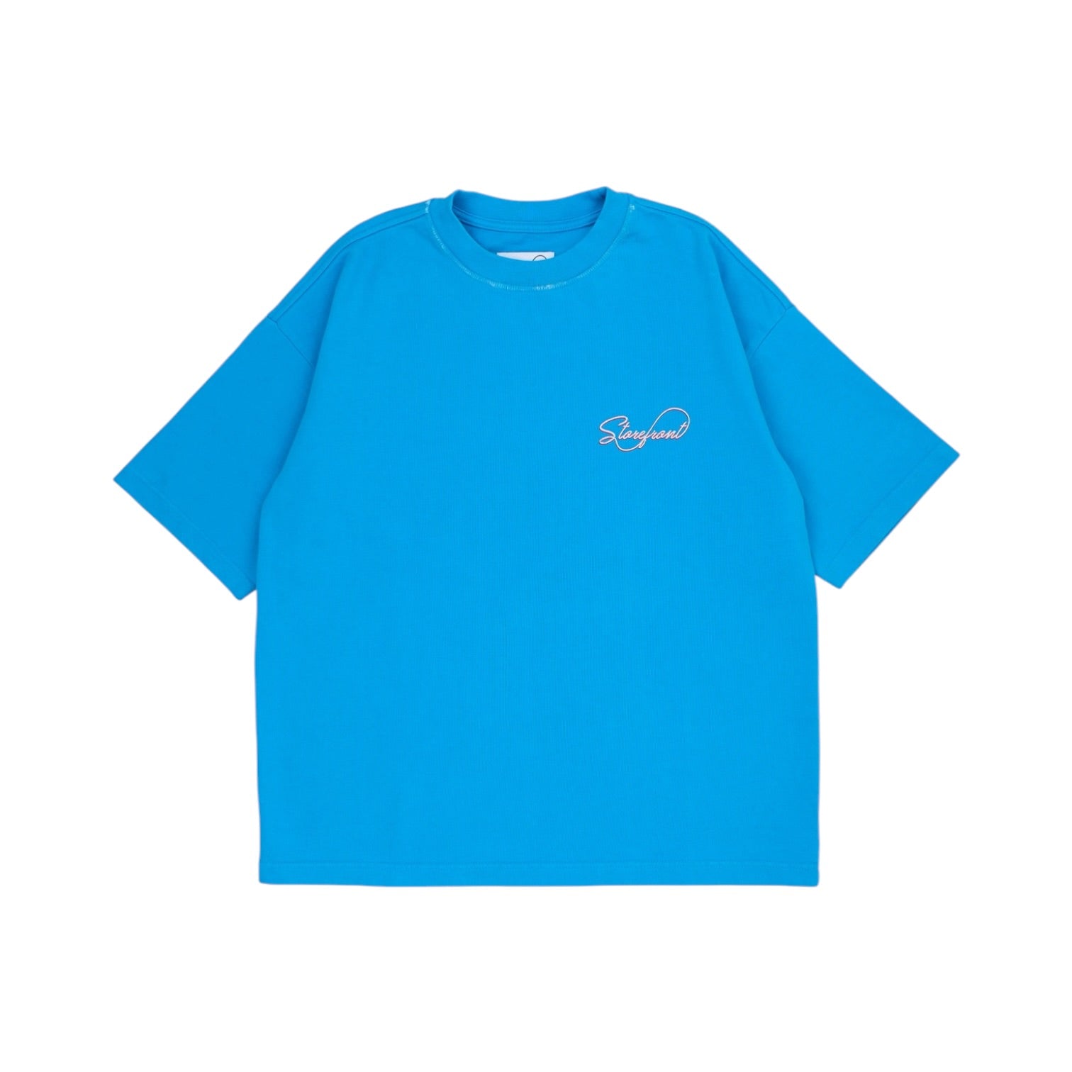 Vintage Script T-Shirt (Washed Azure)
