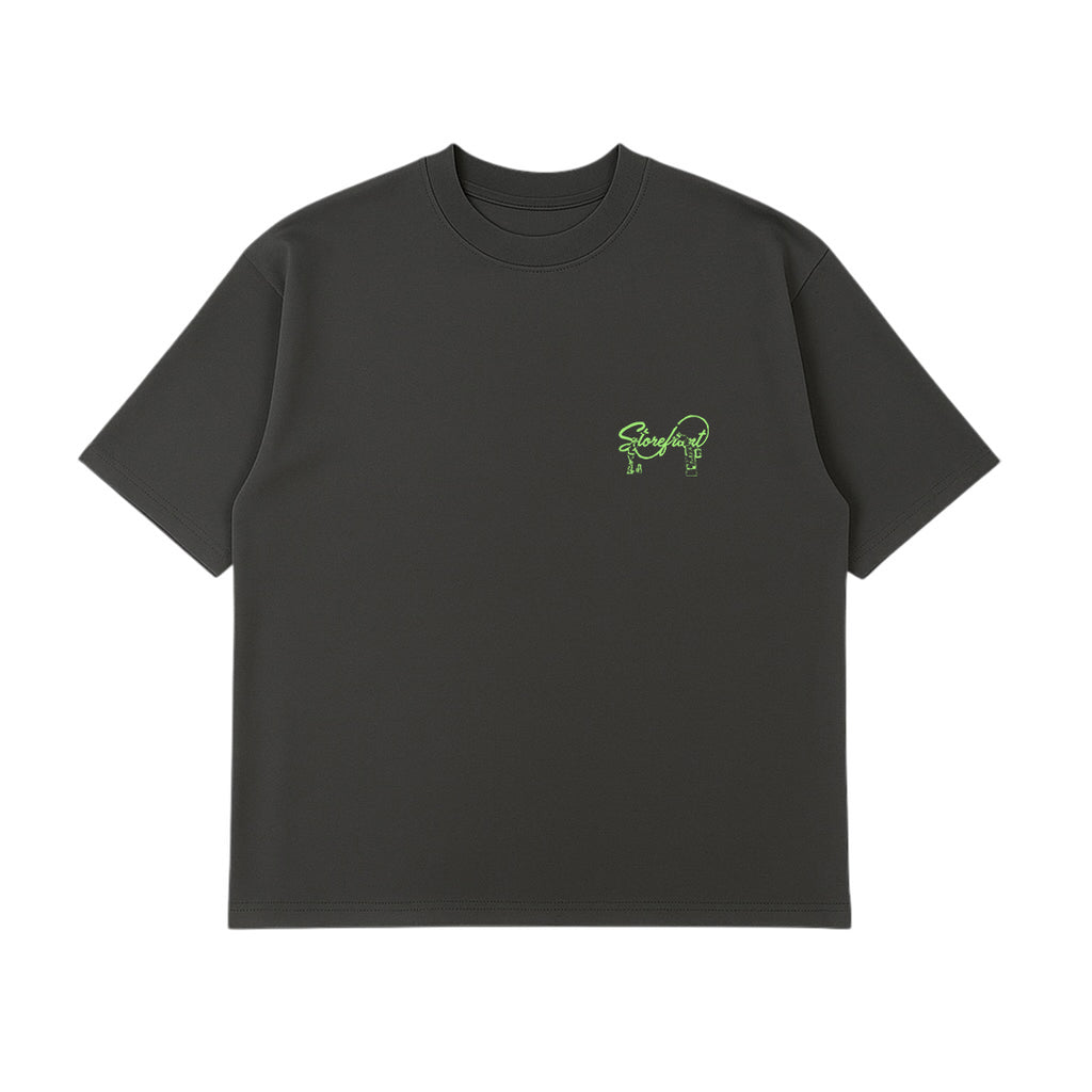 Script Painter T-Shirt (Charcoal)