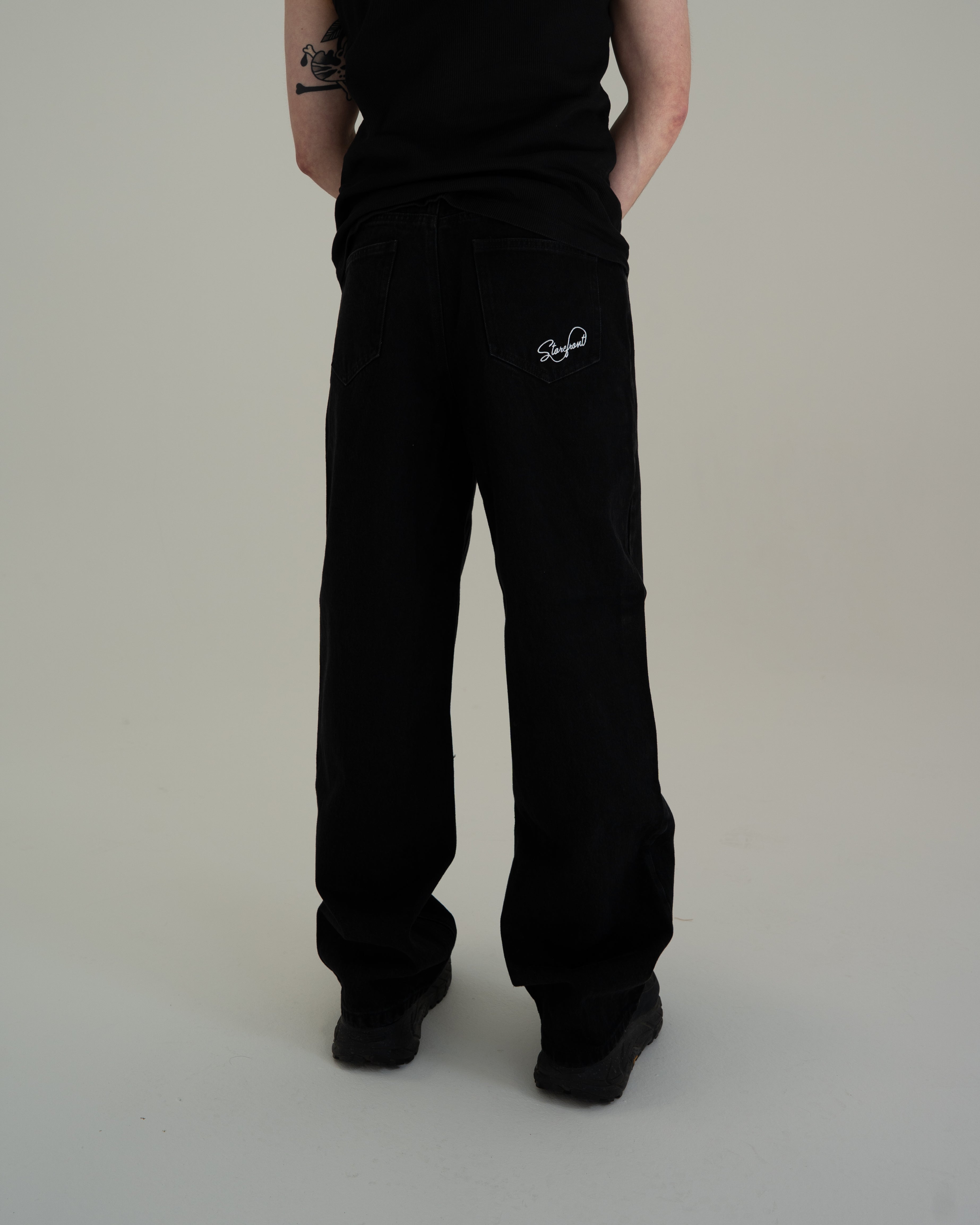 Script Jeans (Black)