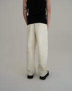 Script Jeans (Cream)