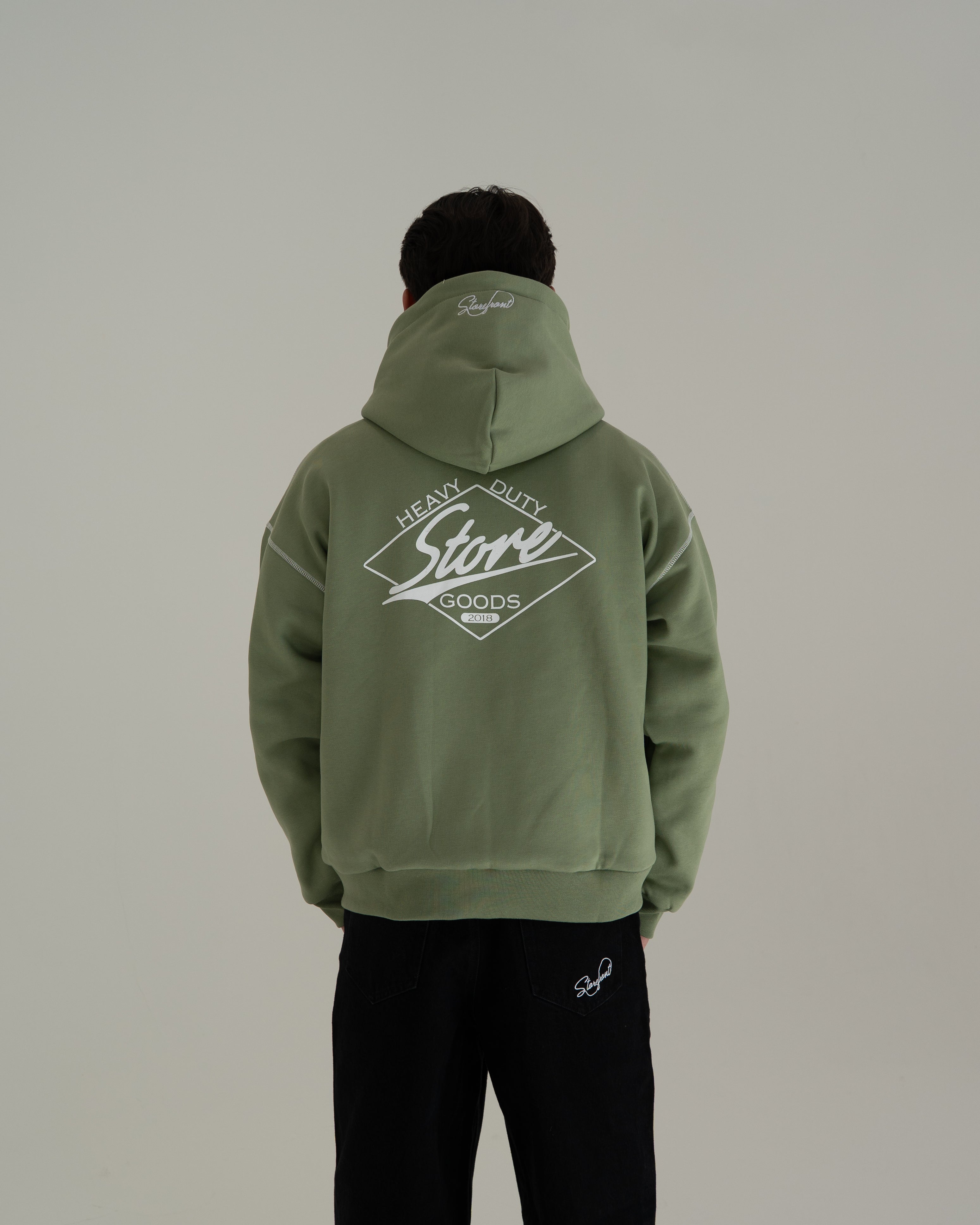 Heavy Duty Goods Zip Up (Pistachio)