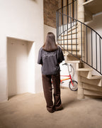 Grid Plaid Shirt (Navy)