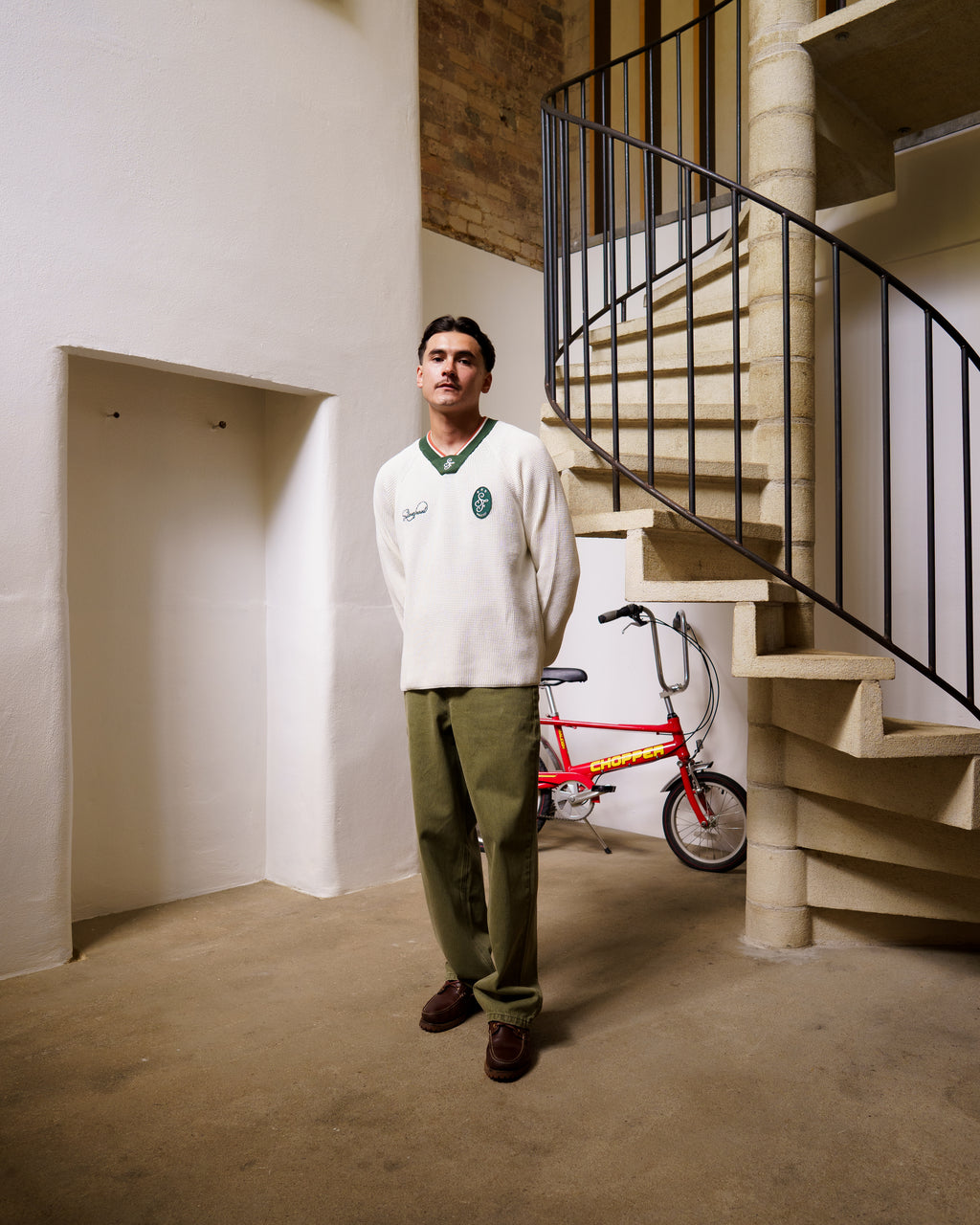 Waffle Jersey Knit (Off White)