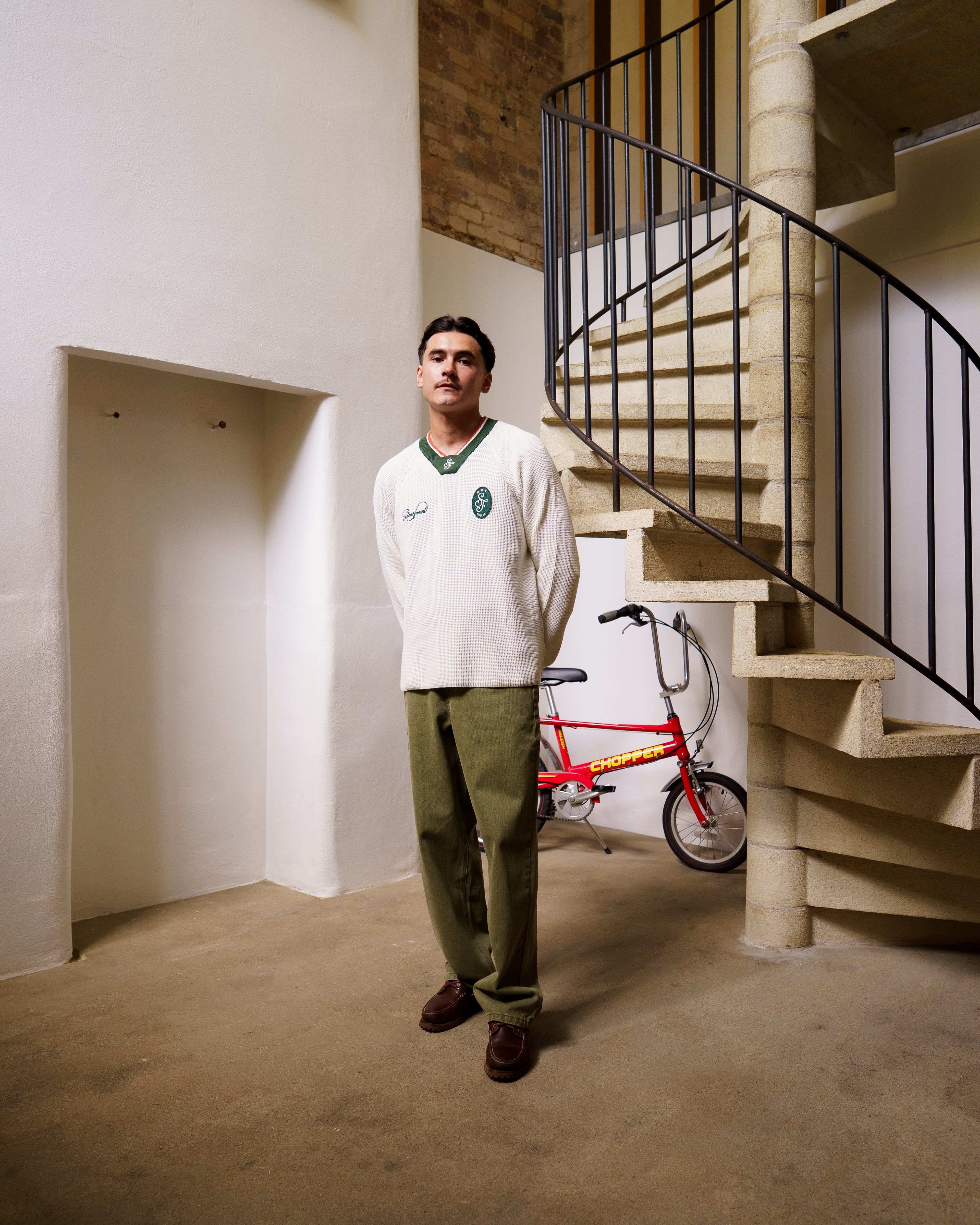 Waffle Jersey Knit (Off White)