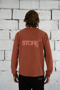 Waffle Longsleeve (Rust)