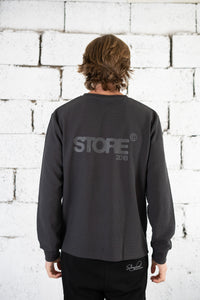 Waffle Longsleeve (Charcoal)