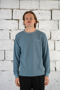 Waffle Longsleeve (Teal)