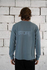 Waffle Longsleeve (Teal)