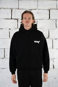 'Team' hoodie (Black)