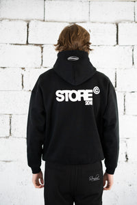 'Team' hoodie (Black)