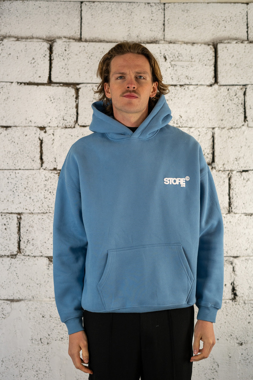 'Team' hoodie (Blue)