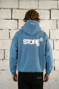 'Team' hoodie (Blue)