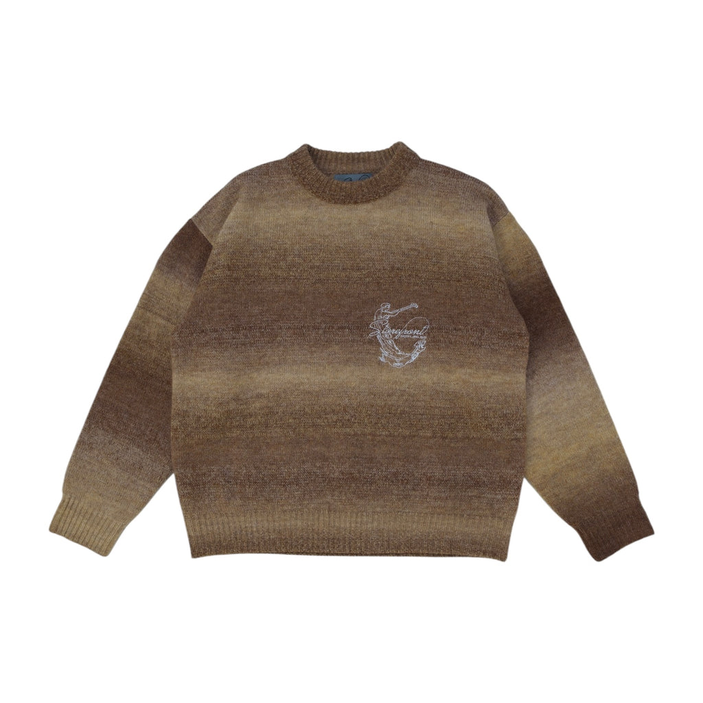 Ombré Mohair Knit (Sand)