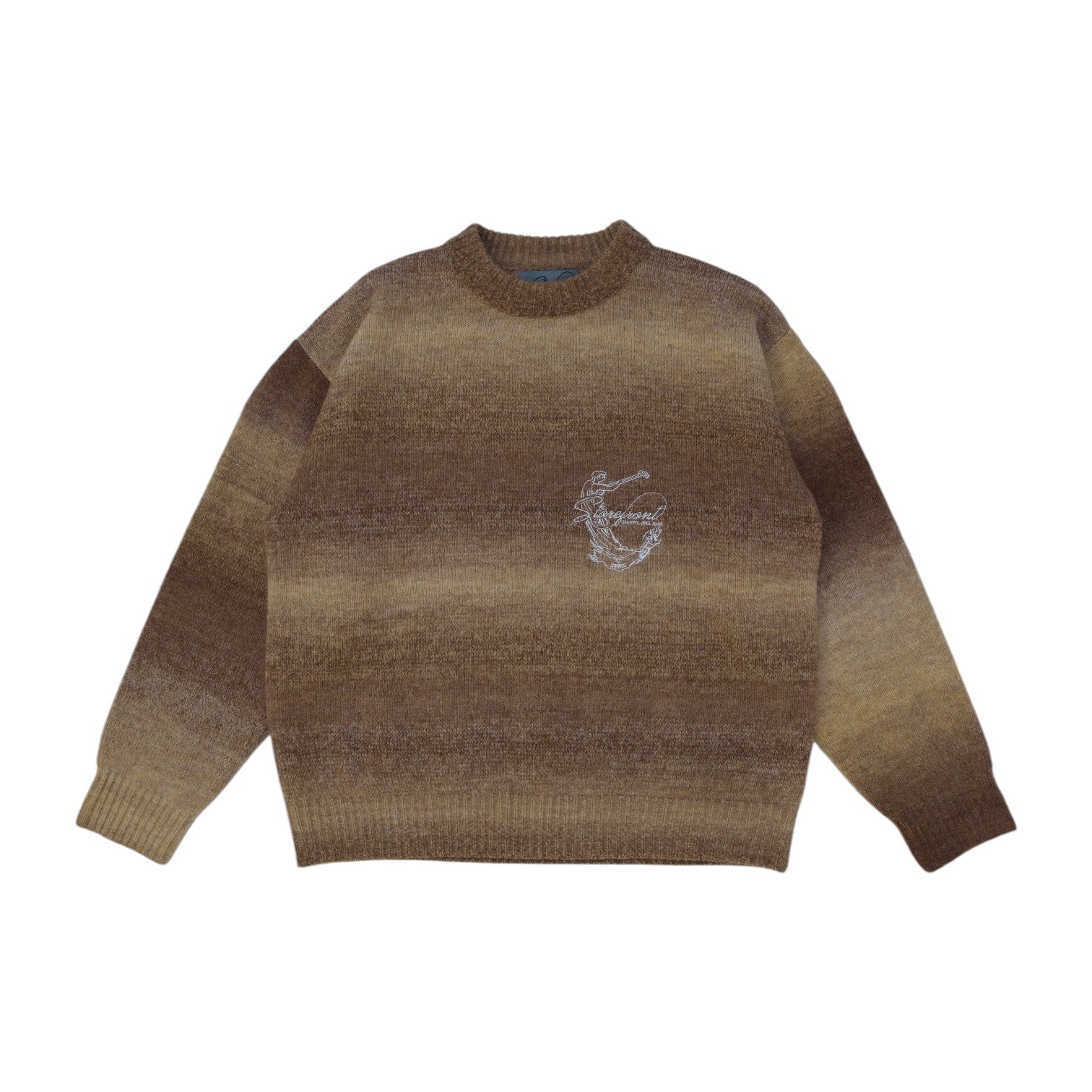 Ombré Mohair Knit (Sand)