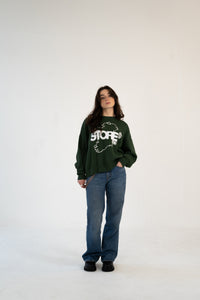 Éire Knitted Jumper (Emerald Green)