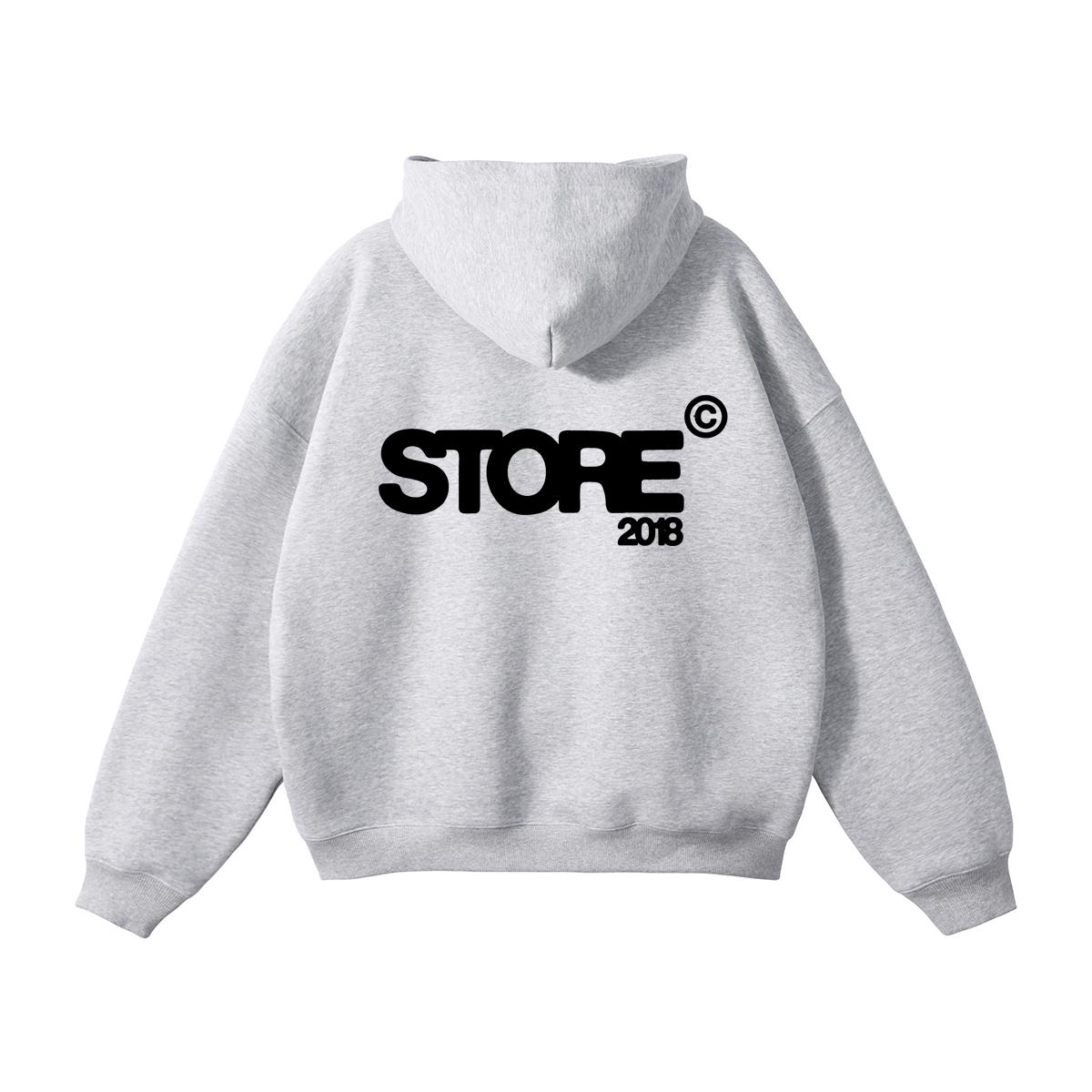 'Team' hoodie (Grey)