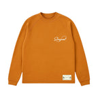 Script Waffle Longsleeve (Orange)