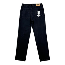 Load image into Gallery viewer, Star Denim Jeans (Black)
