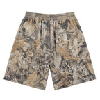 Mini-Script Cotton Shorts (Tree Camo)