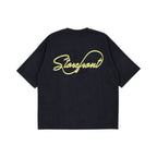 Vintage Script T-Shirt (Washed Black)