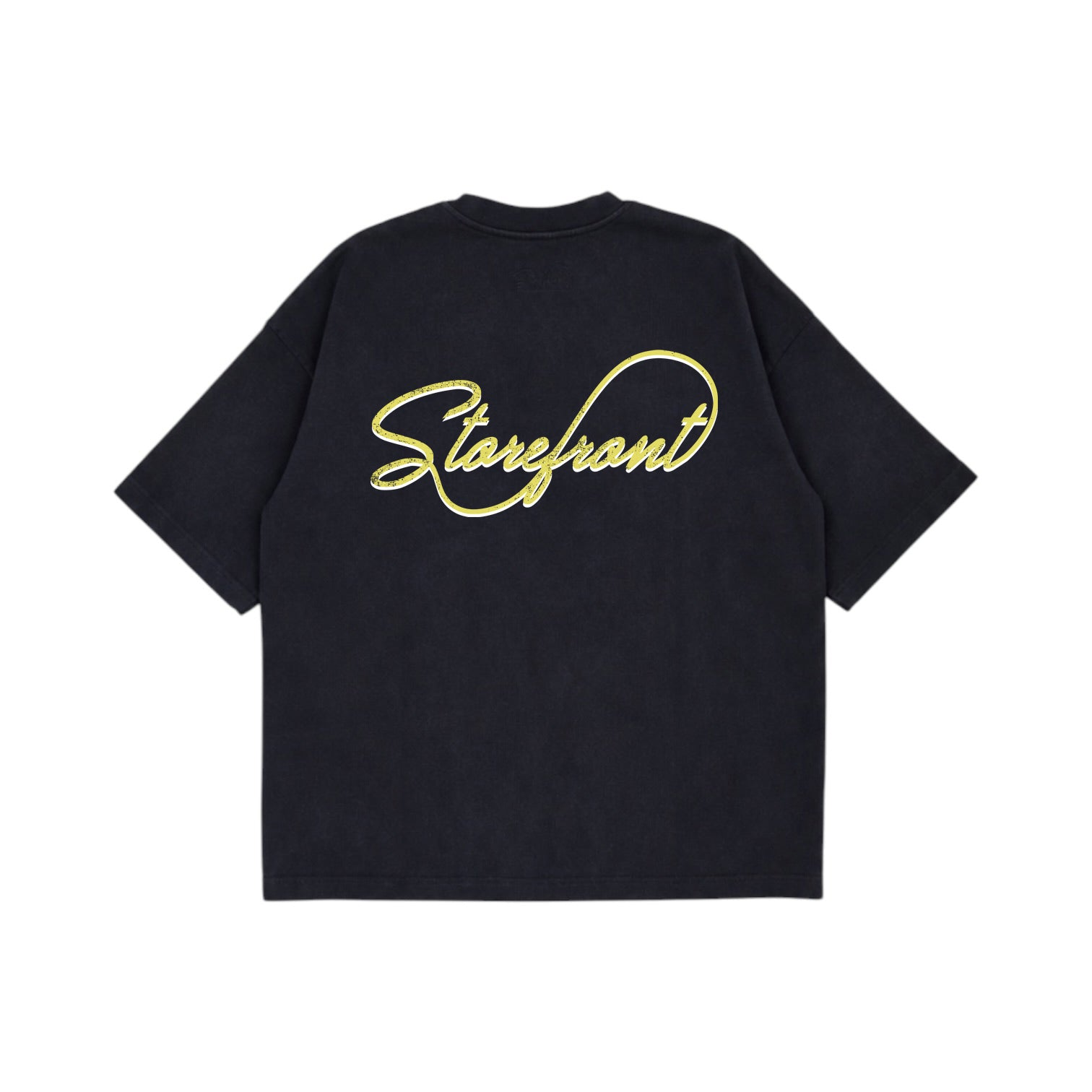 Vintage Script T-Shirt (Washed Black)
