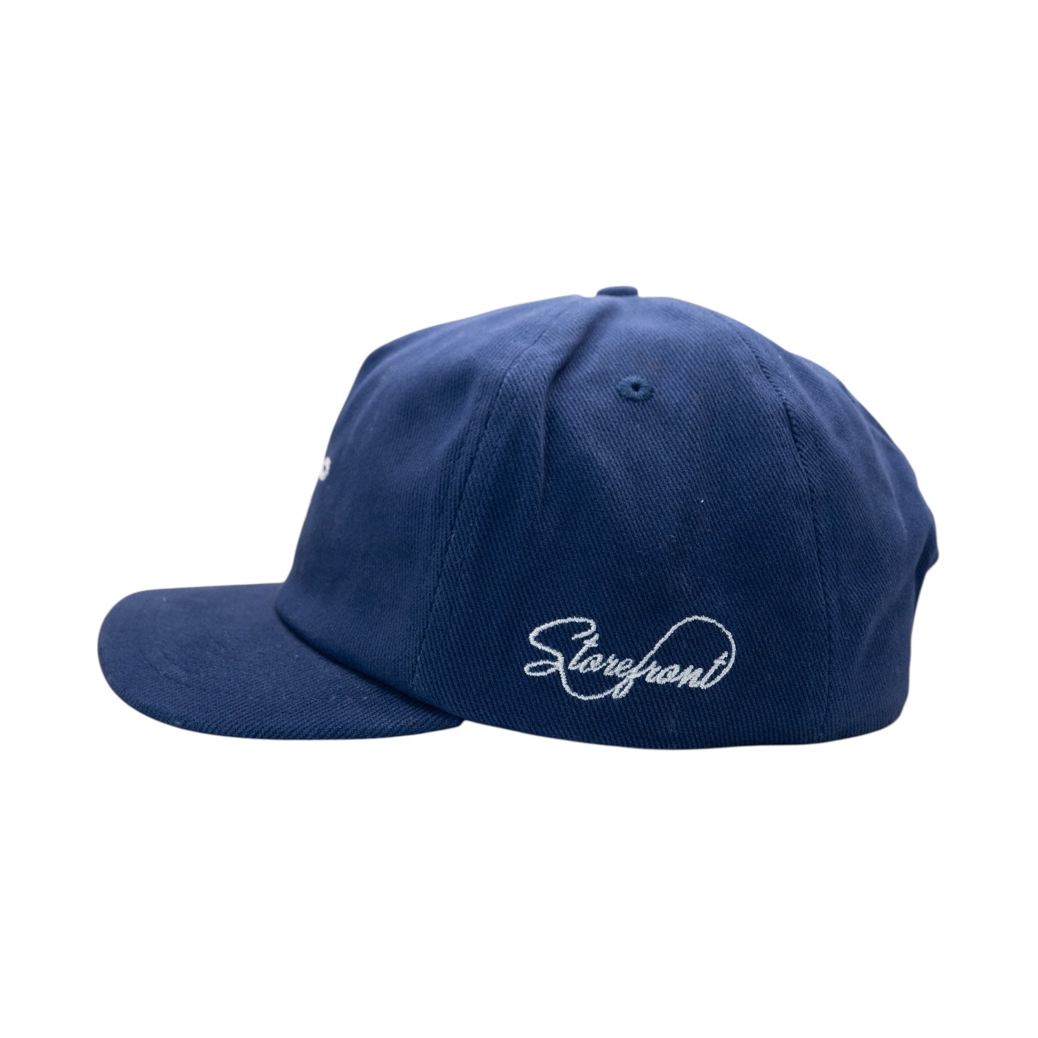 Monogram Canvas Cap (Navy)