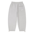 Mini-Script Open Cuff Joggers (Light Heather Grey)