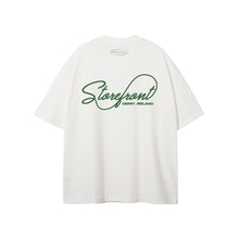 Load image into Gallery viewer, Script Logo Tee (White/Green)
