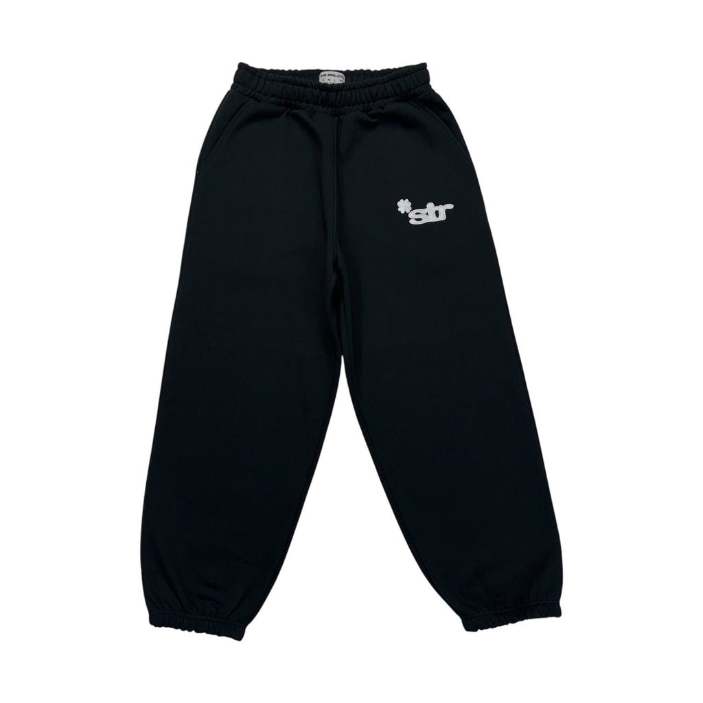 STR Clover Heavyweight Joggers (Black)