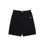 Script Jean Shorts (Black)