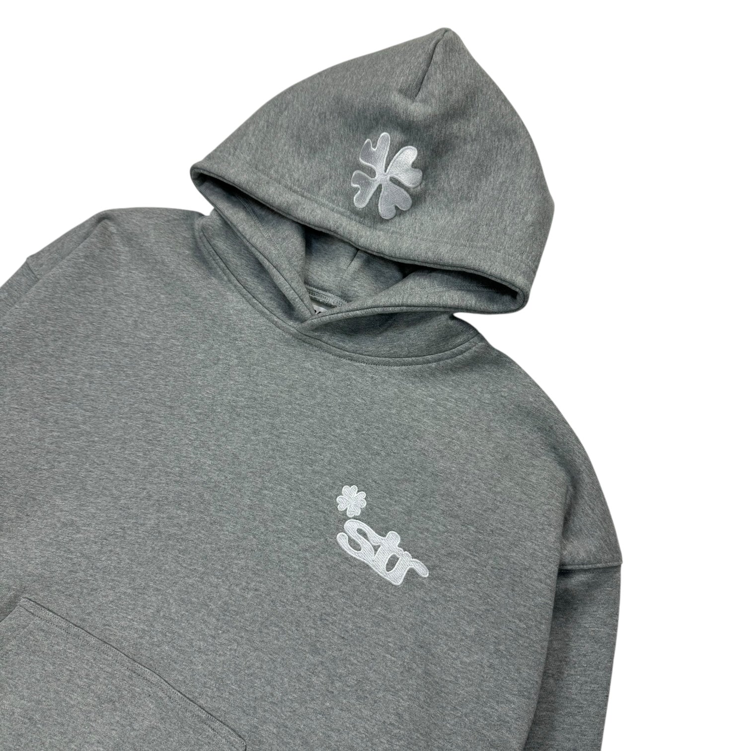 STR Clover Heavyweight Hoodie (Grey)