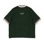 Waffle Jersey Knit Short Sleeve (Forrest Green)