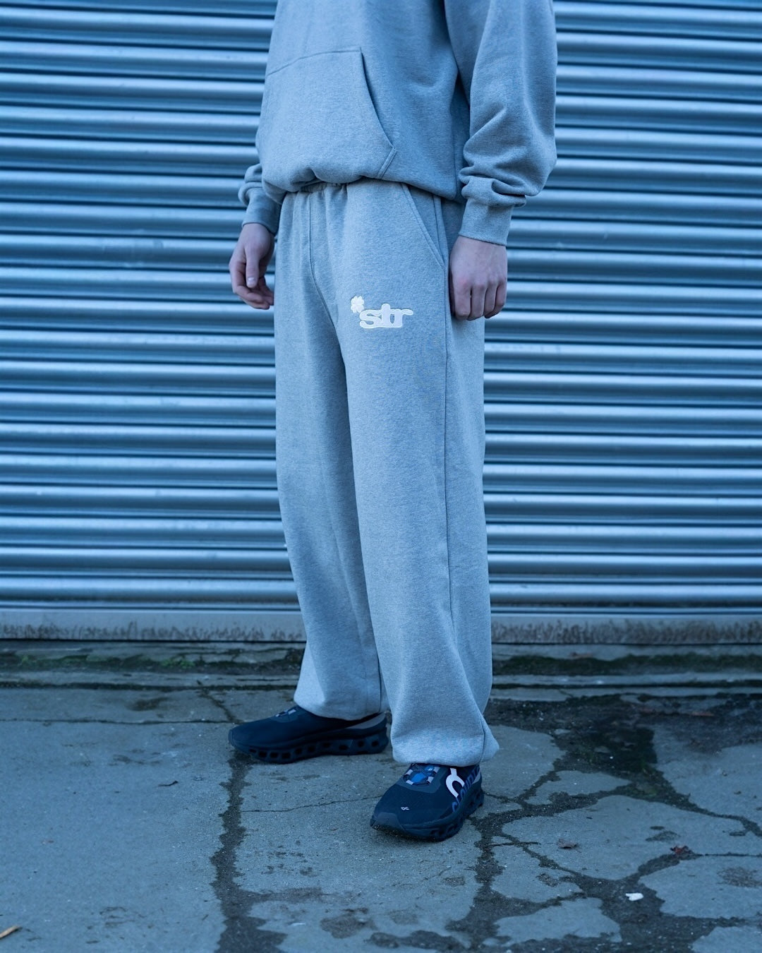 STR Clover Heavyweight Joggers (Grey)