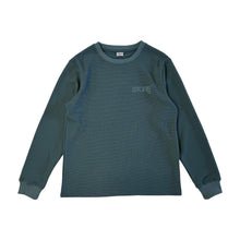 Load image into Gallery viewer, Waffle Longsleeve (Teal)
