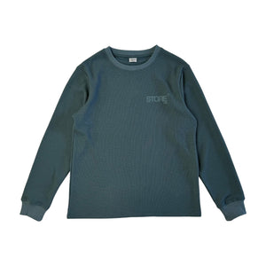 Waffle Longsleeve (Teal)