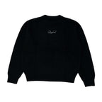 Solid Mohair Knit (Black)
