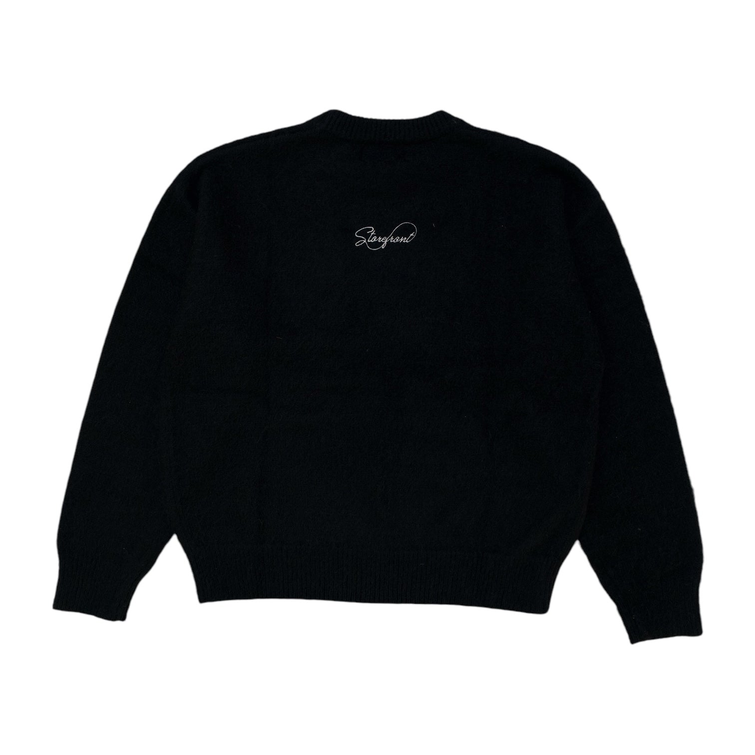 Solid Mohair Knit (Black)